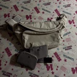 Reebok Fanny Pack, And 2 Small Keychain Bags