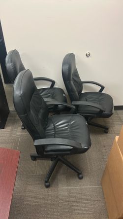 3 Executive Office Chairs