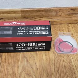 Camera Lens Commander Optics 420-800mm F/8.3~16