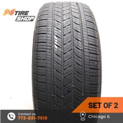 Set of 2 Used  7.5/32    235/55R19  101V  Bridgestone  Alenza Sport A/S Enliten