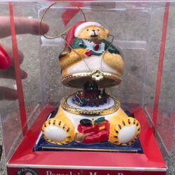 Porcelain music box gift for Christmas 🎄 