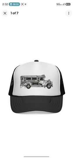 Jeepney Graphic Trucker Hat