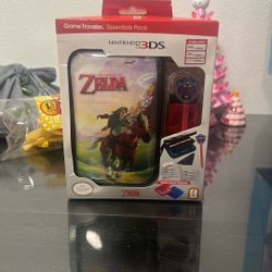Nintendo 3Ds Case Set Legend Of Zelda Edition Brand New 