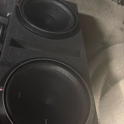 Rockford Fosgate P/2 12” Subwoofers