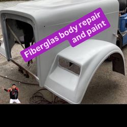 Fiberglass Repair Kenworth Peterbilt Volvo Freightliner Truck Parts Sale 