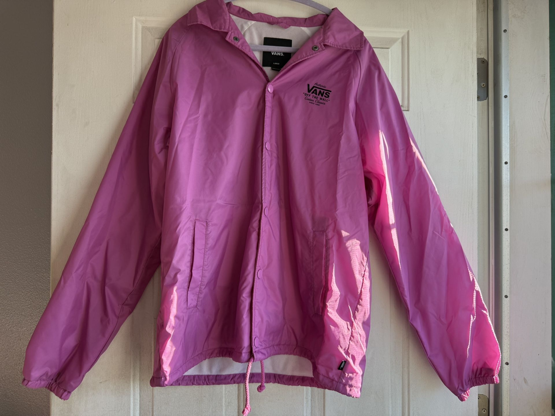 Vans Pink Jacket Size L