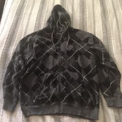 Zipper Hoodie Buddie Brand Men’s Size XXL w/Earbuds Technology 