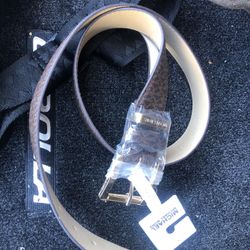 MichaelKors Monogram Unisex Belt
