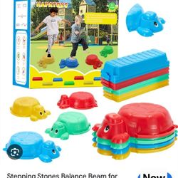 Stepping  Stones Balance  Beam New