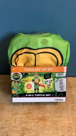 HALLOWEEN NINJA TURTLES TODDLER SIZE 3T-4T COSTUME