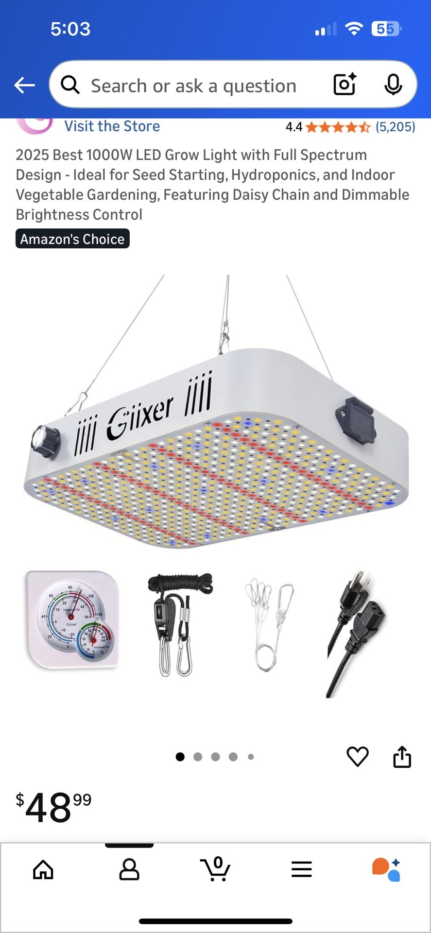 Grow Tent And Lights
