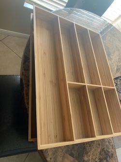 IKEA drawer organizer 15x20 wood