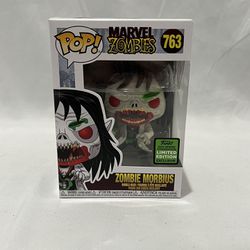Funko POP! Marvel Zombies #763 - Zombie Morbius 2021 Spring Convention Limited Edition. 