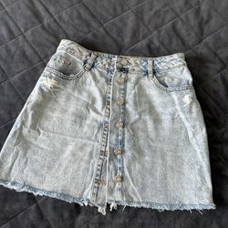Zara jean skirt