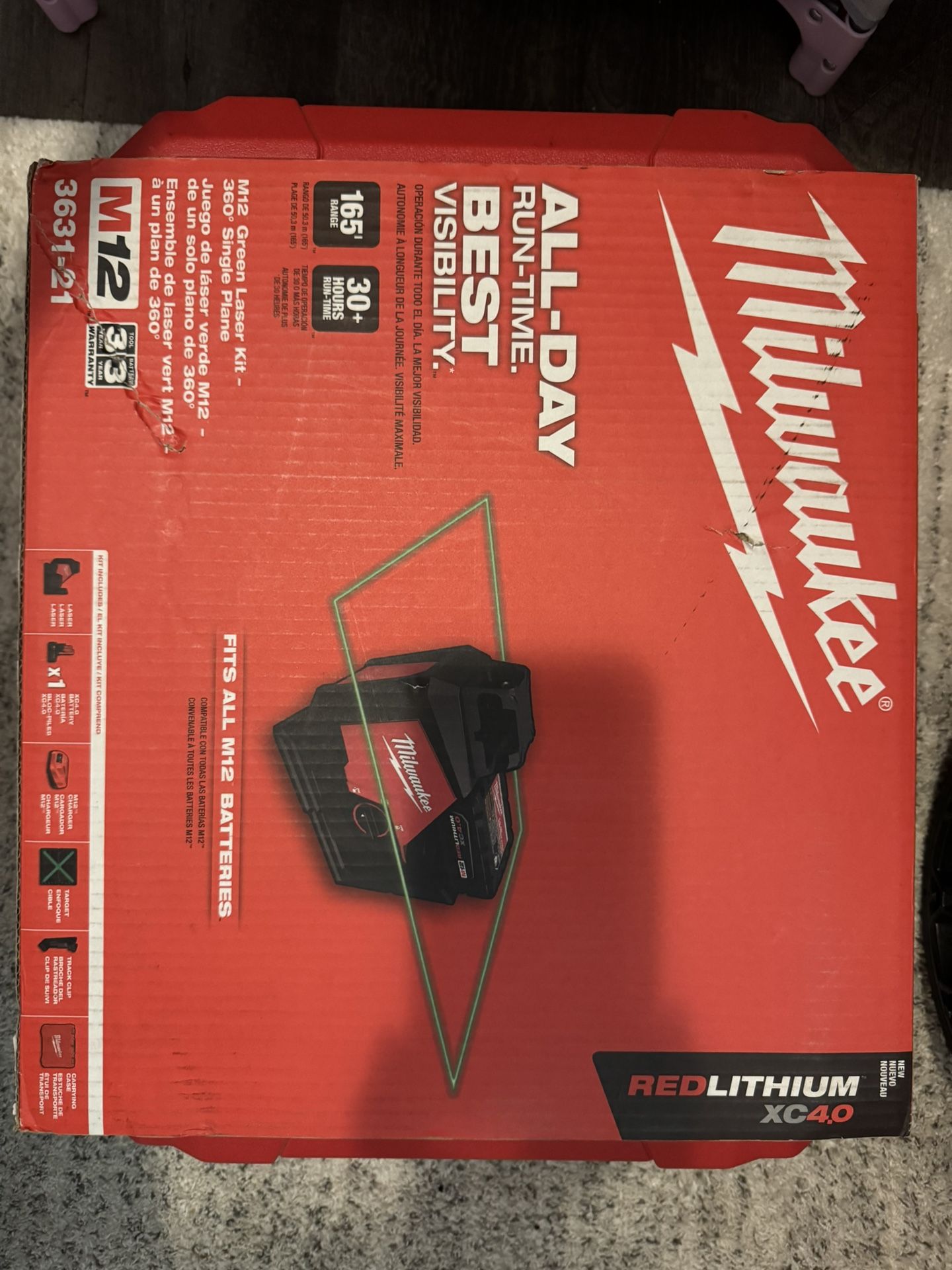 Milwaukee Laser