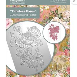 Timeless Roses Embossing Folder 