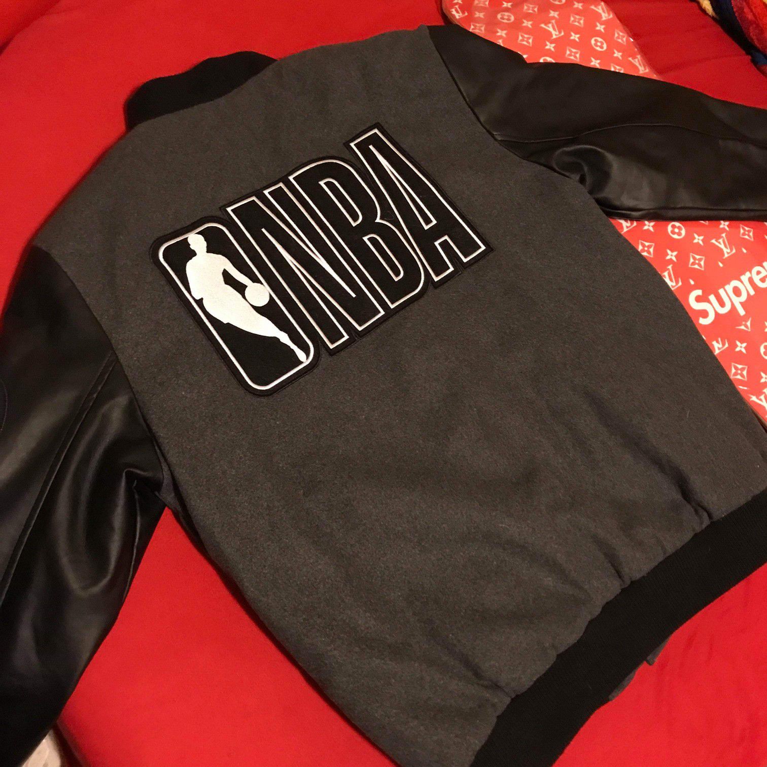 NBA Leather jacket Medium