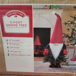 3ft Christmas Gnome Tree Decoration