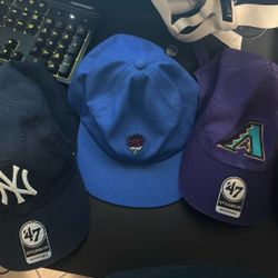 3 Hats 15 For The Ny One 10 For The Rose One And 5 For The Purple One