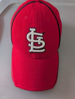 St. Louis Cardinals Hat New Era 39Thirty Batting Practice Fitted Cap Sz S/M Red