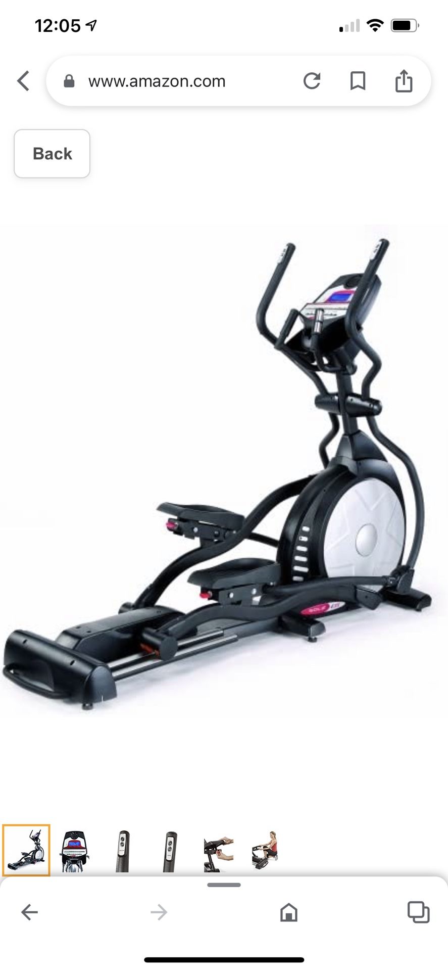 Sole E35 Eliptical Trainer