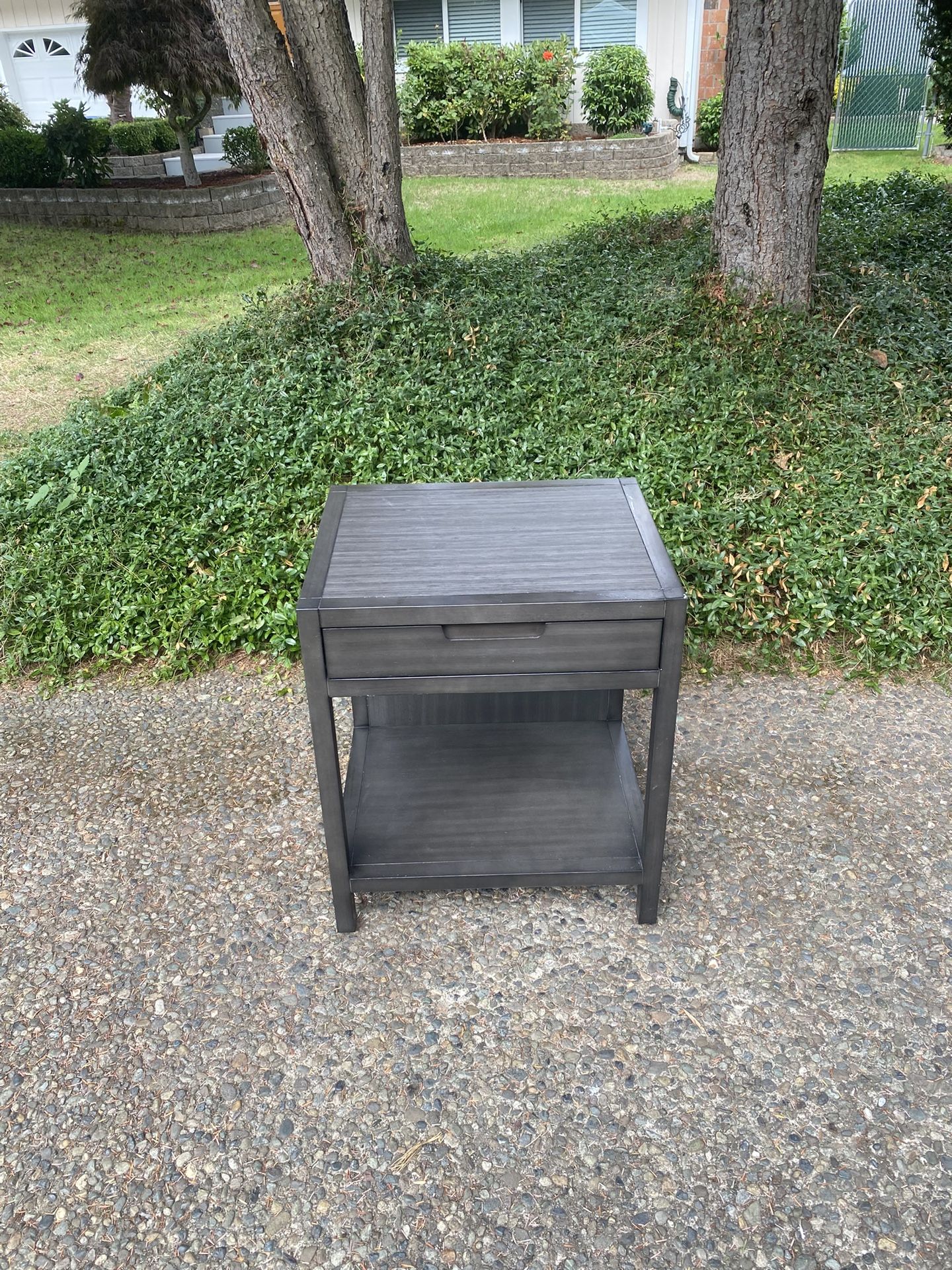 Wooden Nightstand