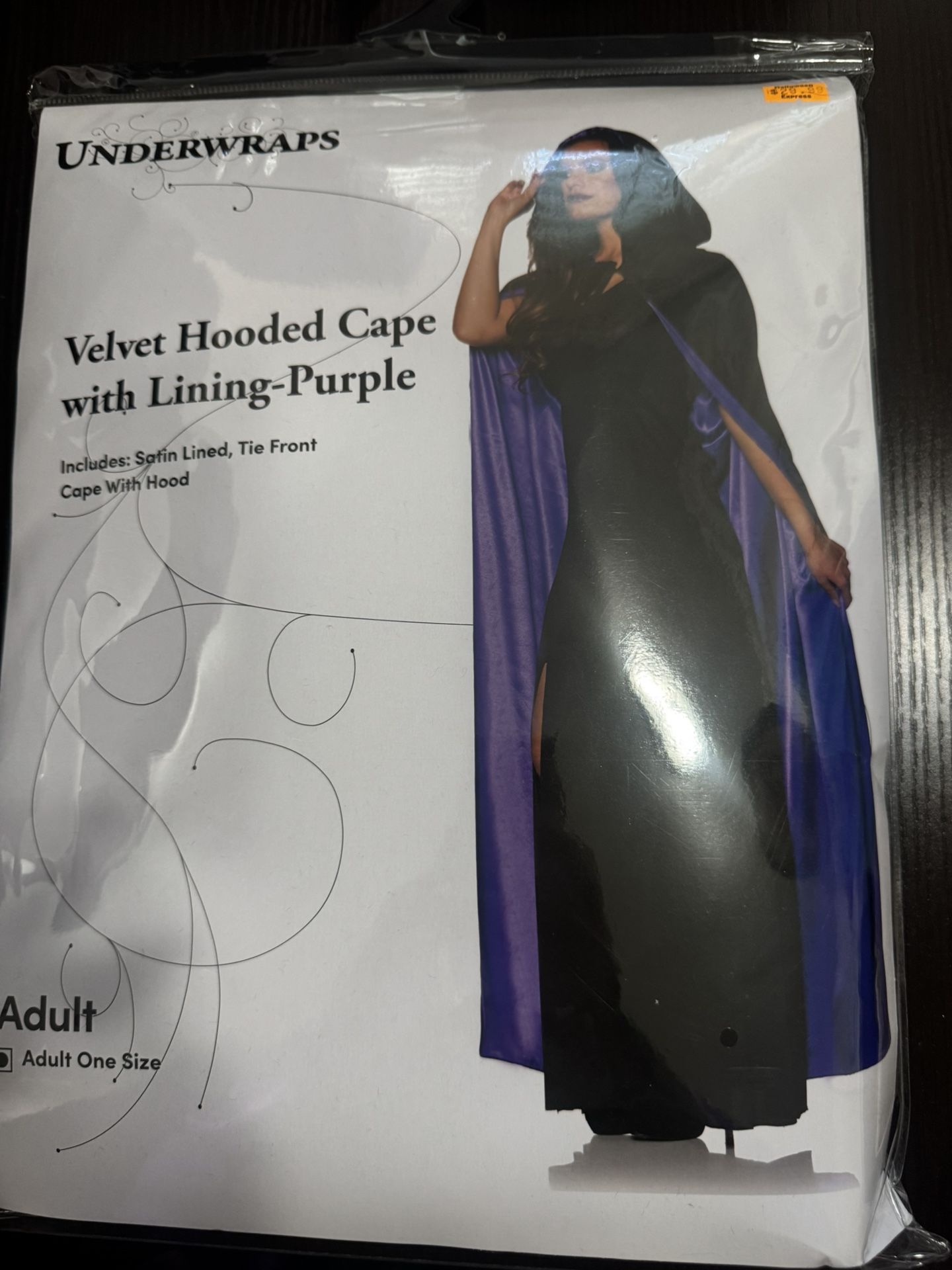 Sorceress / Witch Hooded Cape