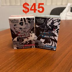 Pokemon White Flare & Black Bolt Booster Bundle