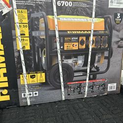 Firman  8375/6700 W Generator New In The Box 110/220  please read description 