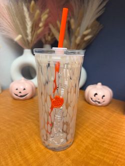 Starbucks Glass Fall Collection Pumpkin 2026 *NEW* Limited Edition 16oz