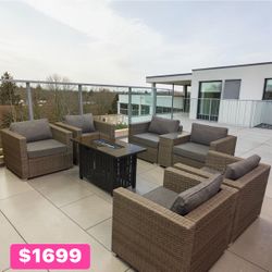 New inbox patio set (we finance and deliver)($54 down, (90 day no interest no credit check payment plan)