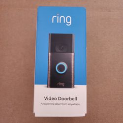 Ring - Video Doorbell - Venetian Bronze

