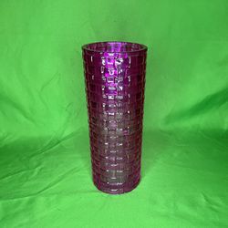 Pink Glass Vase  