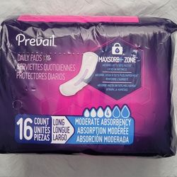 Prevail #4 Bladder Pads (16ct) Moderate Absorbancy 
