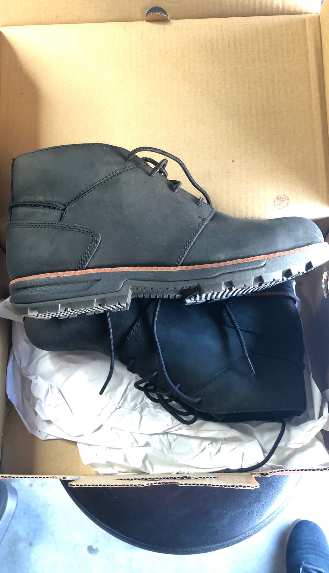 Red wing steel toe boot men 9.5