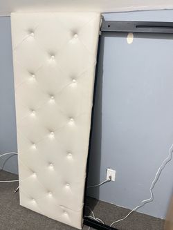 White bed frame  full size