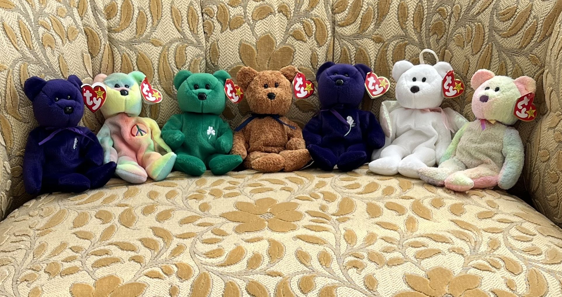 Brand New Tagged Set Beanie Babies 