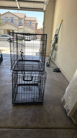 2 small or med dog cage