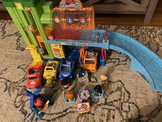 Little People Car Wash With All Pieces And Ramp Like New