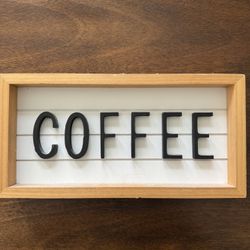 Coffee Sign