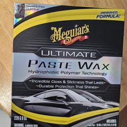 Ultimate Paste Wax Long-Lasting Easy to Use Synthetic Wax, 8 oz