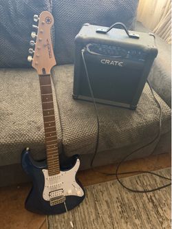 Guitar an amplifier