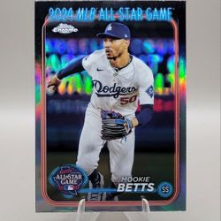 2024 Topps Chrome Mookie Betts Refractor