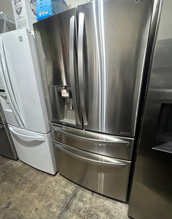 LG 4-Door Refrigerator Stainless Steel FrenchDoor