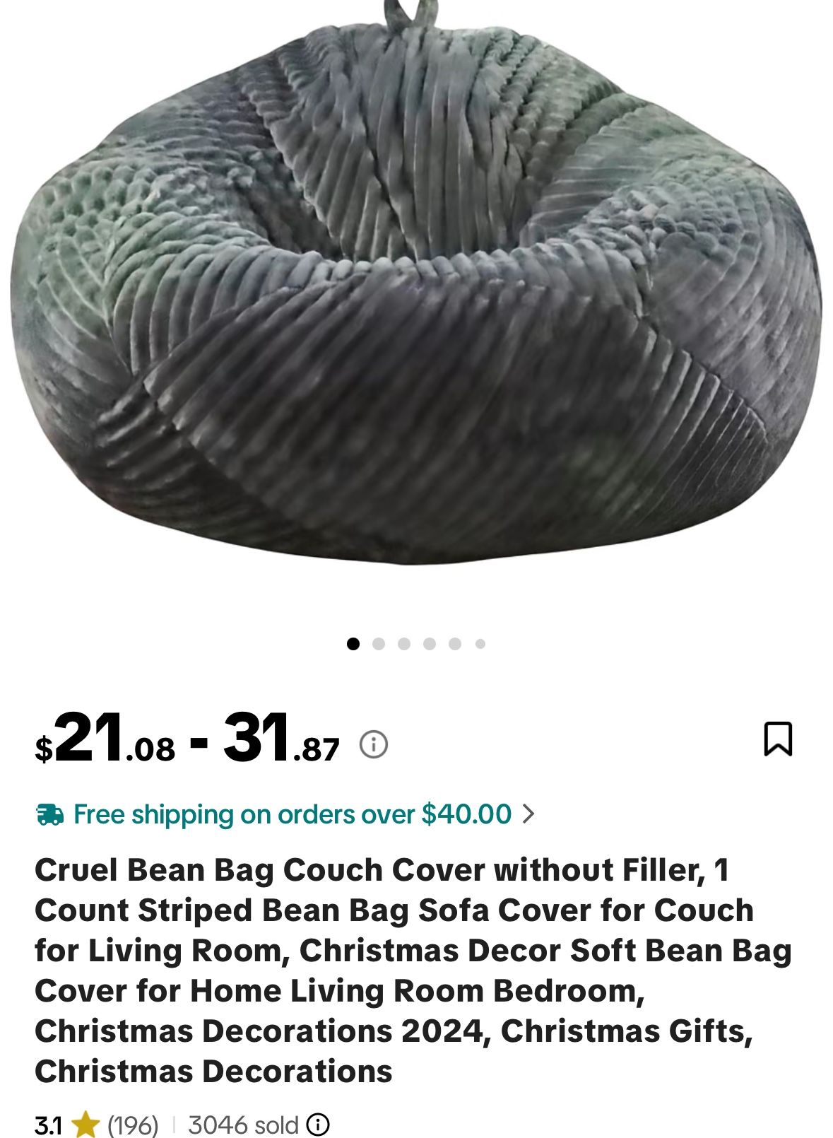 Bean Bag Covers New 