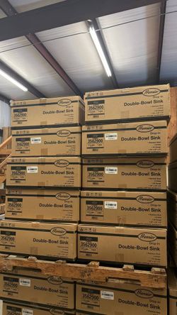 Wholesale Brand new Premier Stainless Steel 33” Double Bowl