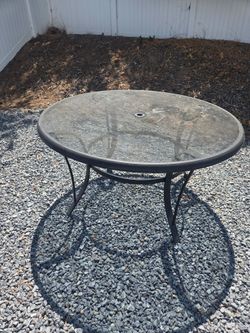 Glass table