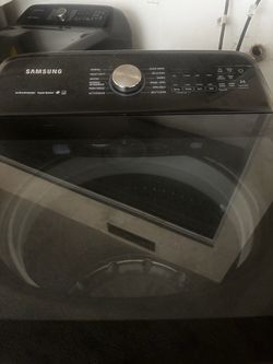 Samsung active water jet super speed washer and dryer