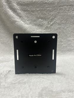 black Adjustable Alloy Steel metal Small Device Wall Mounted Bracket mount