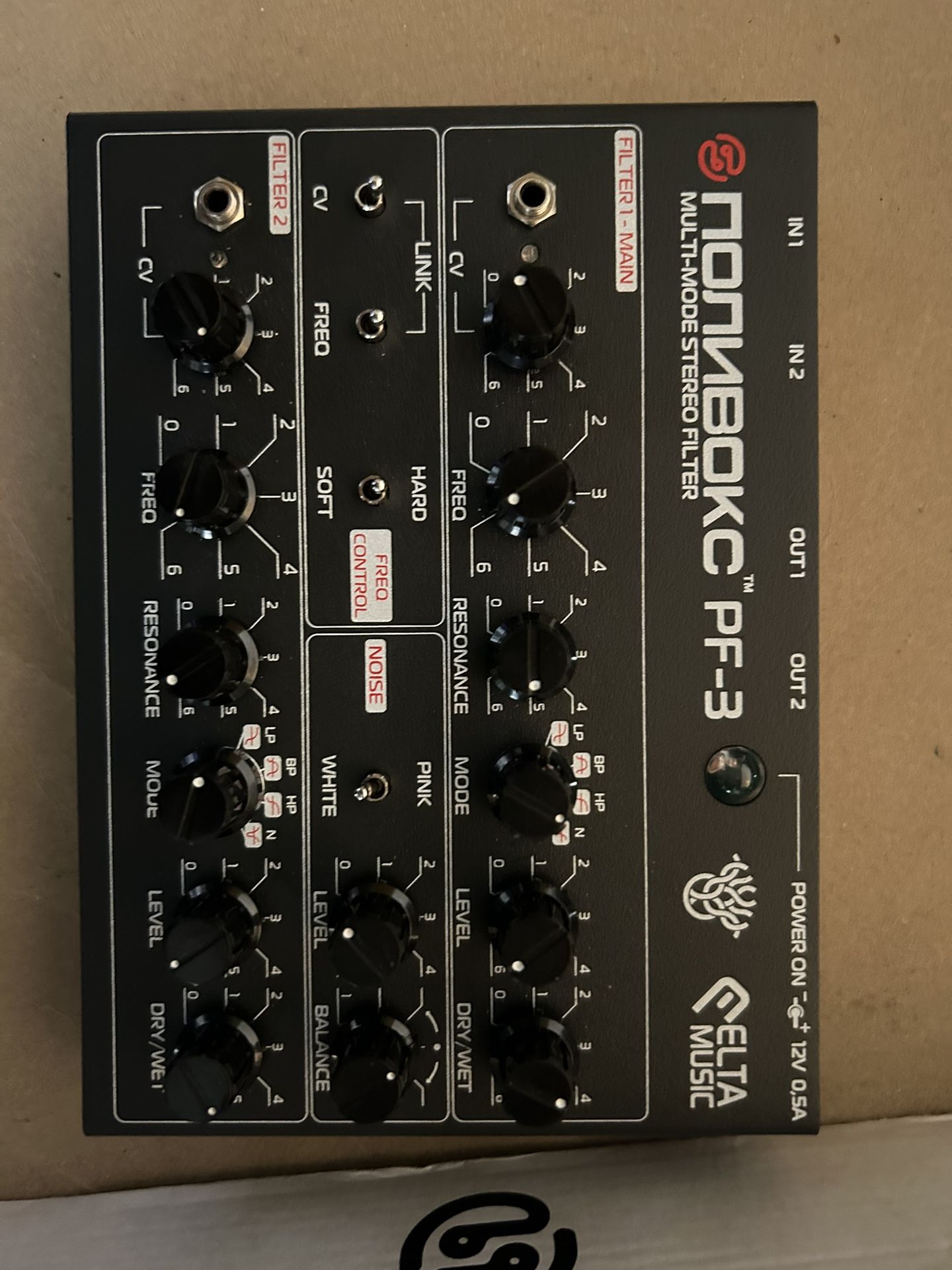 Polivoks PF-3 Stereo Desktop Filter By Elta Music